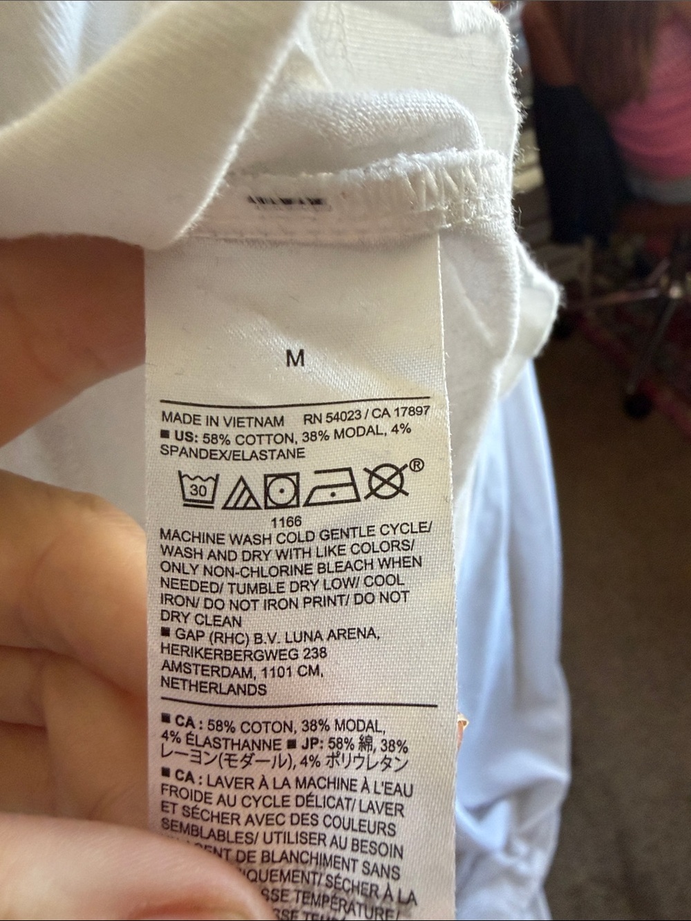 Bundle of 3 Banana Republic Factory timeless tanks navy, white, and black—medium - Picture 2 of 7